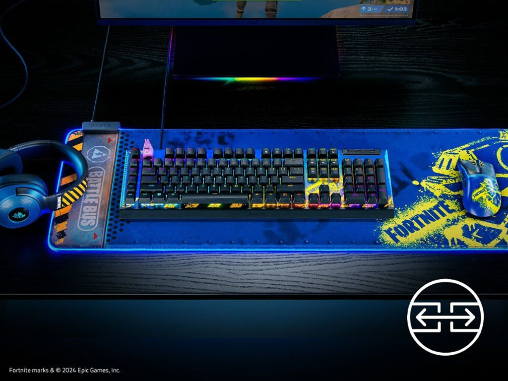 Podloga za miško Razer Goliathus Extended Chroma Fortnite Edition