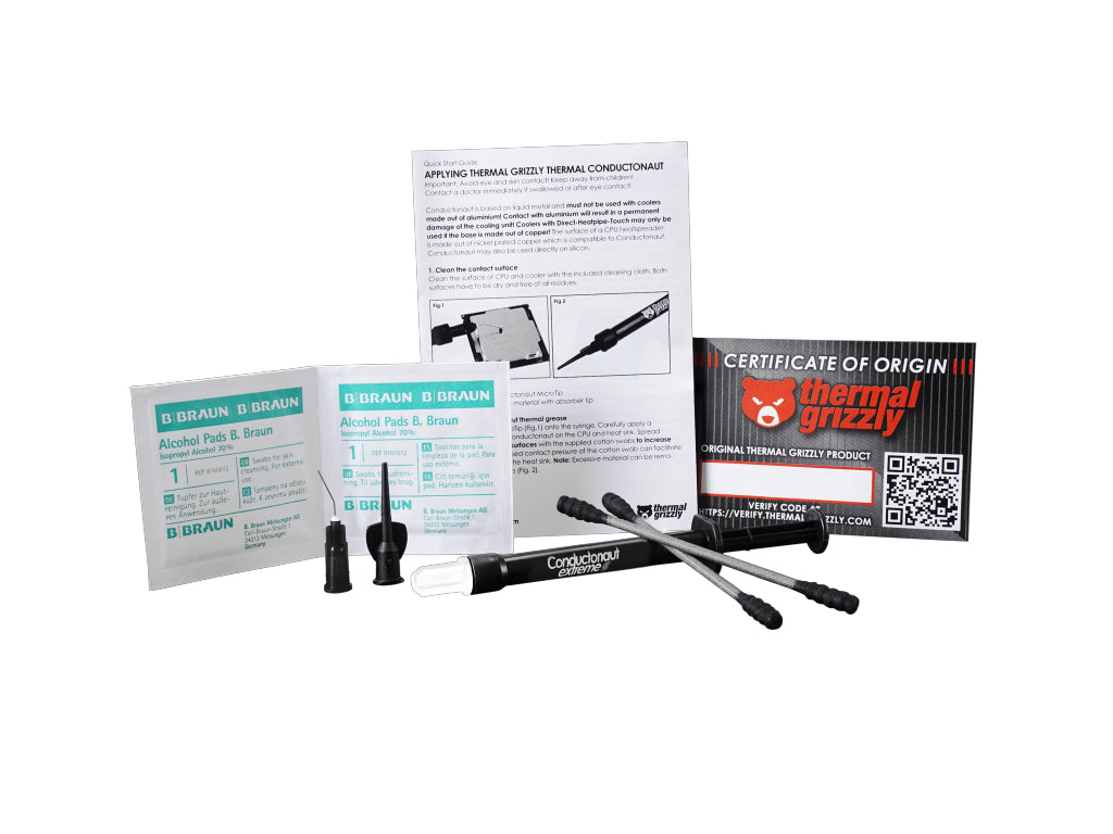 Thermal Paste Thermal Grizzly Conductonaut Extreme, Liquid Metal, 5g / 0.79ml