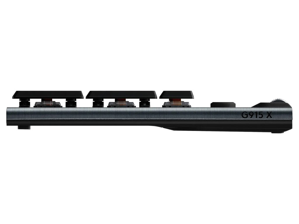 Tipkovnica Logitech G915 X LIGHTSPEED, GL Linear, Wireless, črna, SLO g.