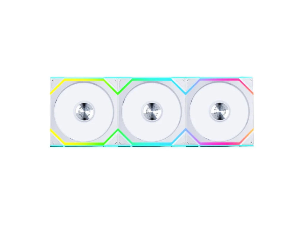 Ventilator za ohišje Lian Li UNI FAN SL Wireless 120 Reverse Blade ARGB PWM 120mm, 3 Pack + Kontroler, bel