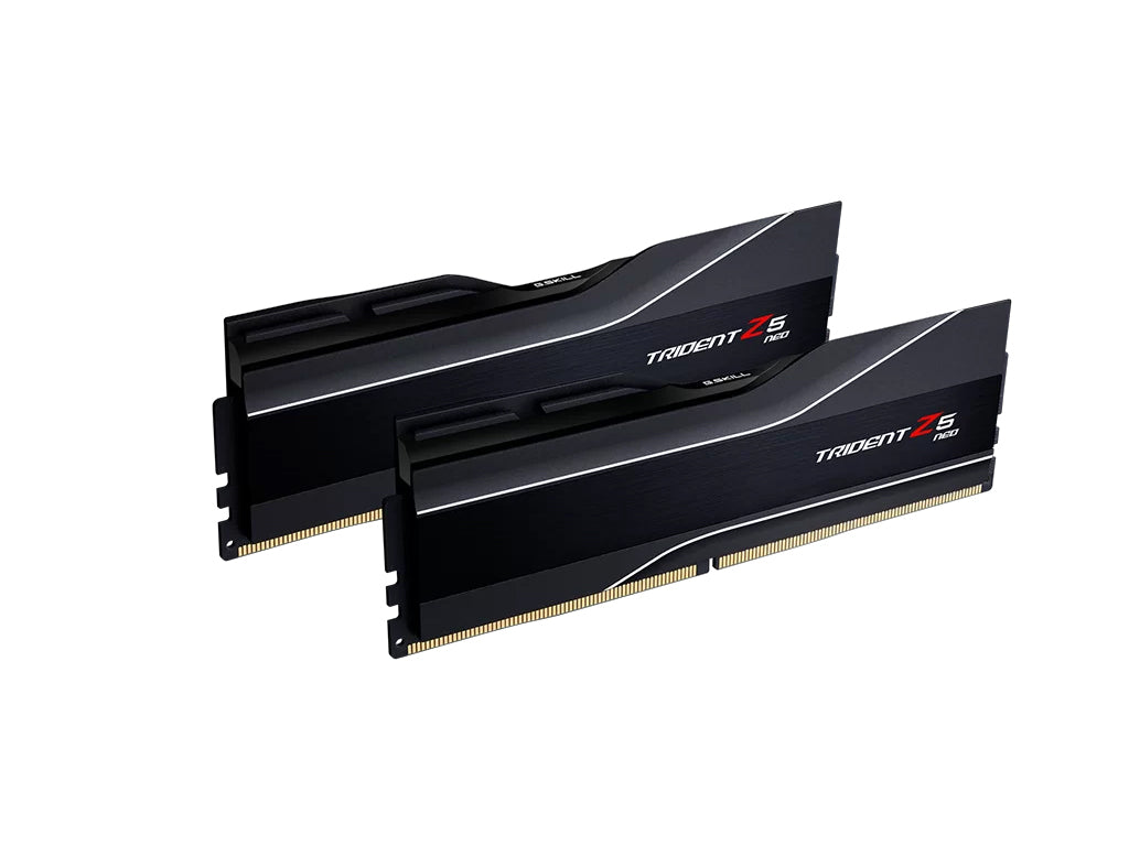 RAM DDR5 32GB Kit (2x16GB) 6000 MT/s CL30 1.35V, G.SKILL Trident Z5 Neo AMD Expo, Intel XMP