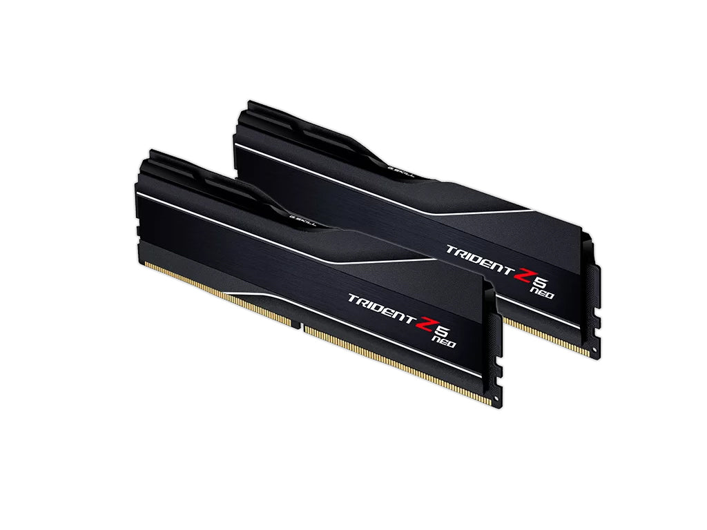 RAM DDR5 64GB Kit (2x32GB) 6000 MT/s CL32 1.4V, G.SKILL Trident Z5 Neo AMD Expo, Intel XMP