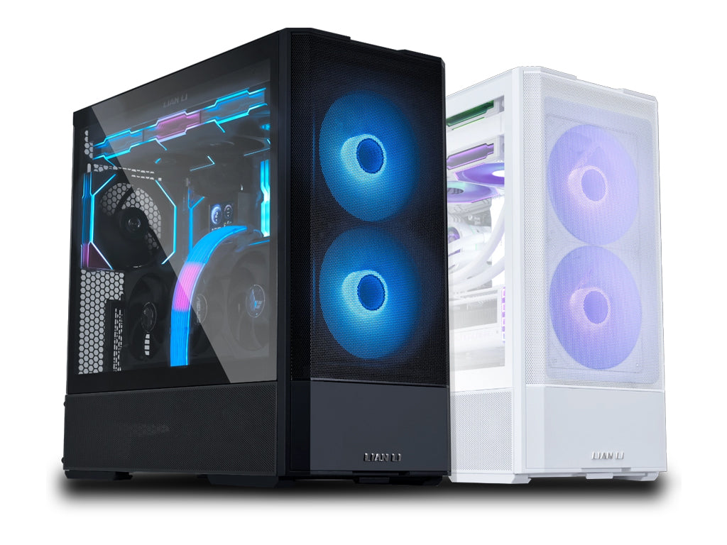 Računalniško ohišje Lian Li LANCOOL 207, ATX, Midi-Tower, ARGB, kaljeno steklo, črno