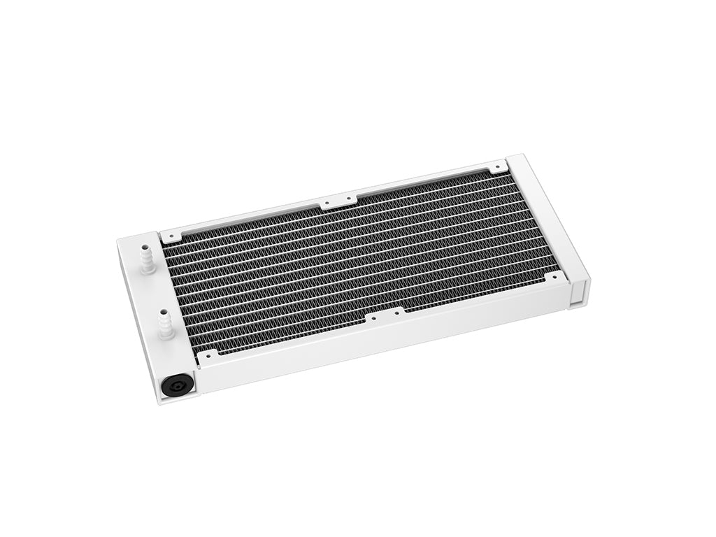Komplet za tekočinsko hlajenje AIO Liquid Cooler DeepCool LT240 WH ARGB, 240mm, RGB, bel