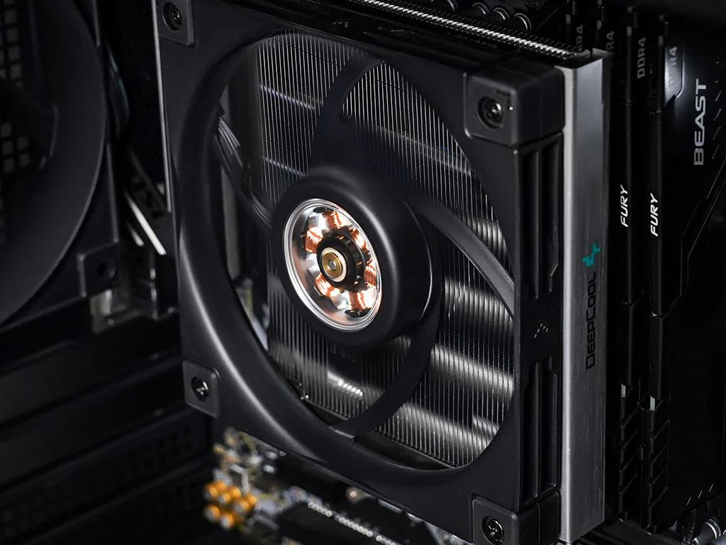 Hladilnik za procesor DeepCool AN600, 120mm, črn