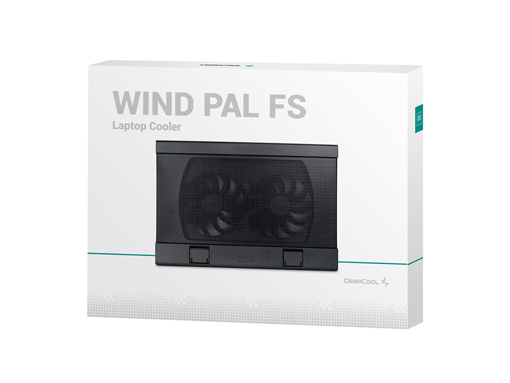 Hladilno stojalo za prenosnik do 17.3" DeepCool WIND PAL FS, 2x tih ventilator