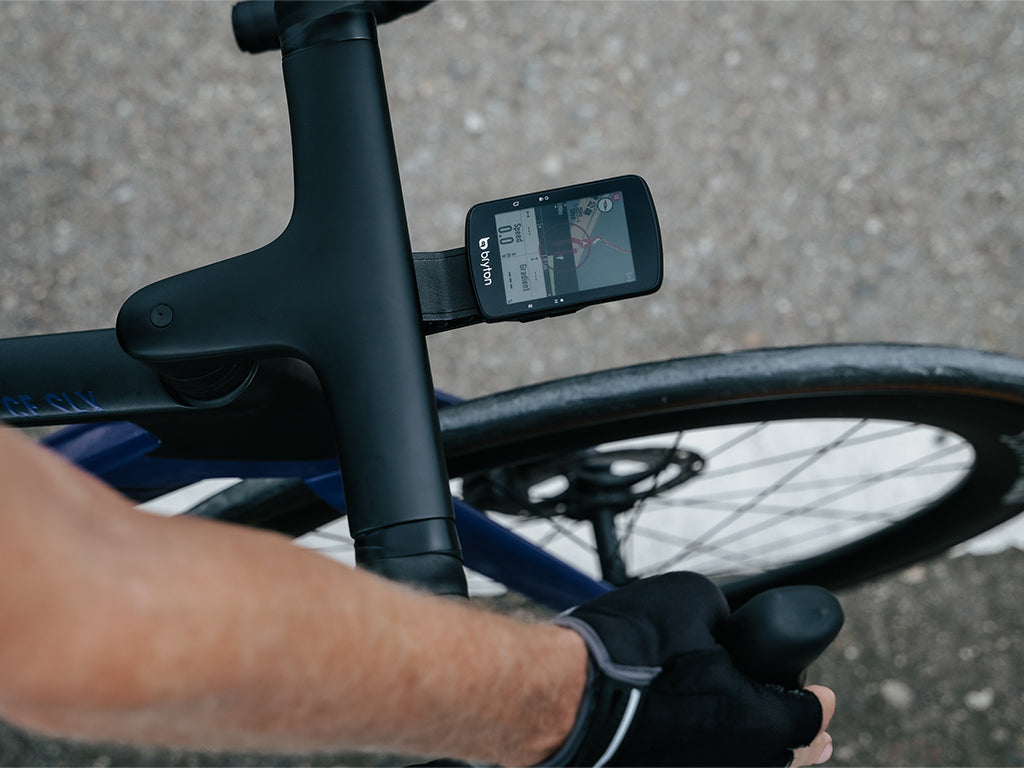 Kolesarski računalnik Bryton Rider S510 T s senzorji HR, CAD, SPD, USB-C