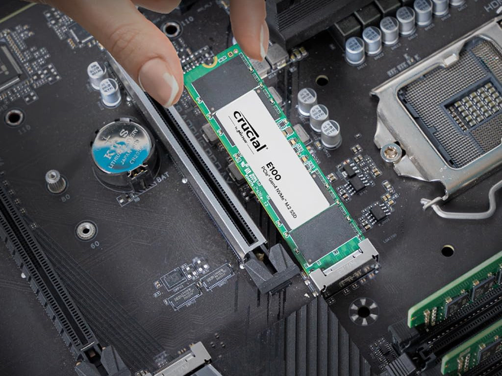 SSD 2TB M.2 80mm PCI-e 4.0 x4 NVMe, CRUCIAL E100 (CT2000E100SSD8)