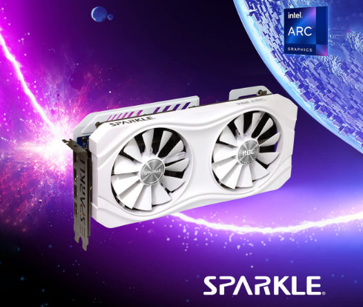 Grafična kartica Intel ARC A770 ROC Luna OC Edition, 16GB GDDR6, PCIe 4.0 x16, 3x DisplayPort, 1x HDMI, Sparkle