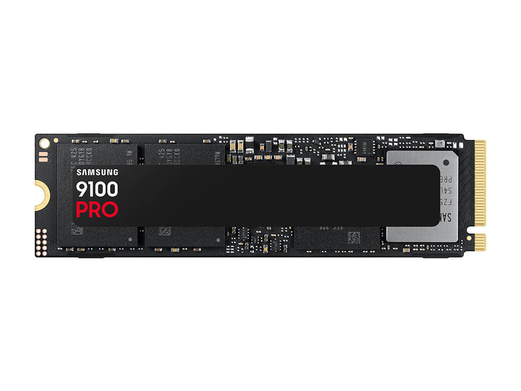SSD 4TB M.2 80mm PCI-e 5.0 x4 NVMe 2.0, V-NAND TLC, Samsung 9100 PRO (MZ-VAP4T0BW)
