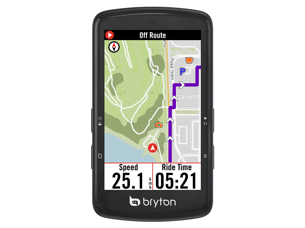 Kolesarski računalnik Bryton Rider S810 T s senzorji HR, CAD, SPD, USB-C