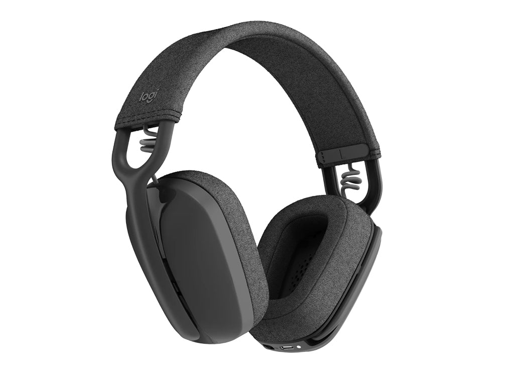 Slušalke Logitech Zone Vibe Wireless for Business, USB-C, grafitne