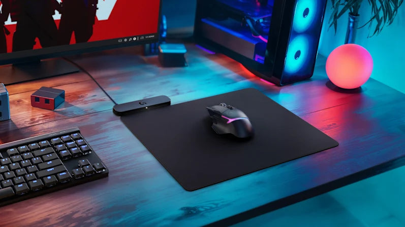 Podloga za miško Logitech G POWERPLAY 2 Wireless Charging System, črna