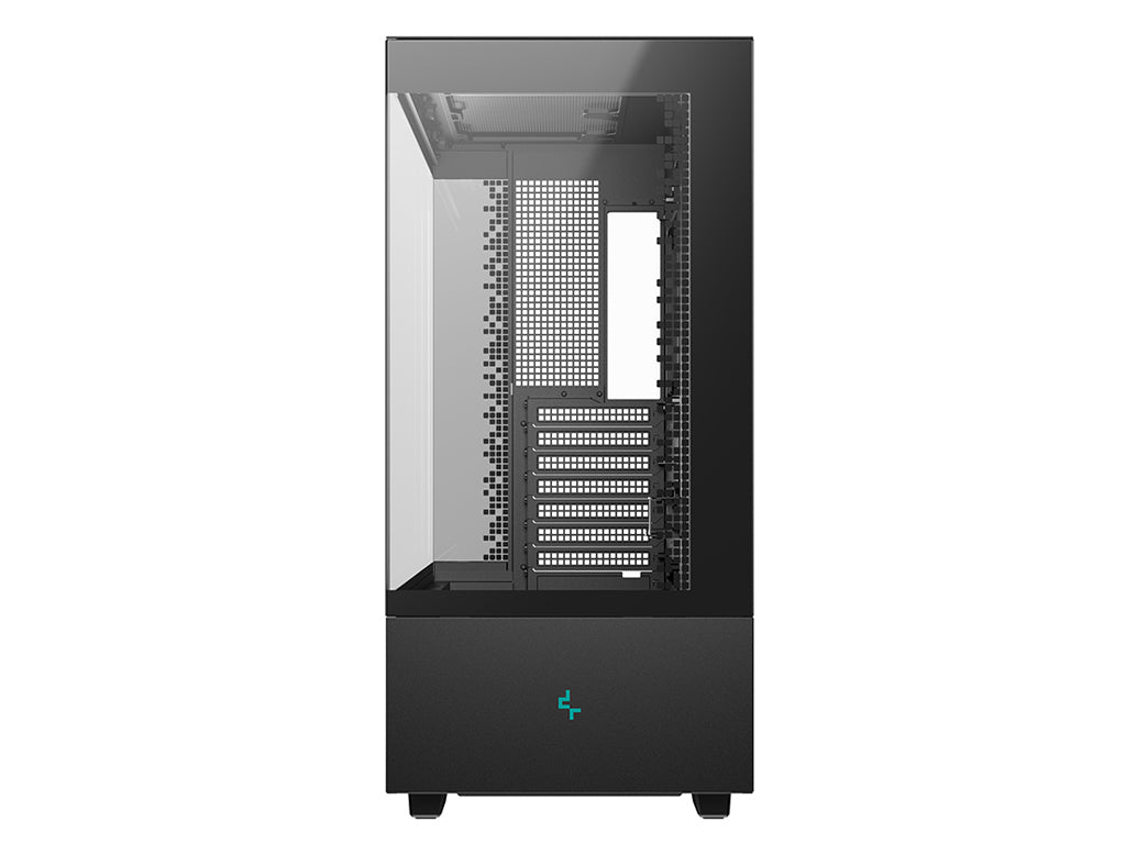 Računalniško ohišje DeepCool CH690 DIGITAL, ATX, Midi-Tower, LCD, kaljeno steklo, črno