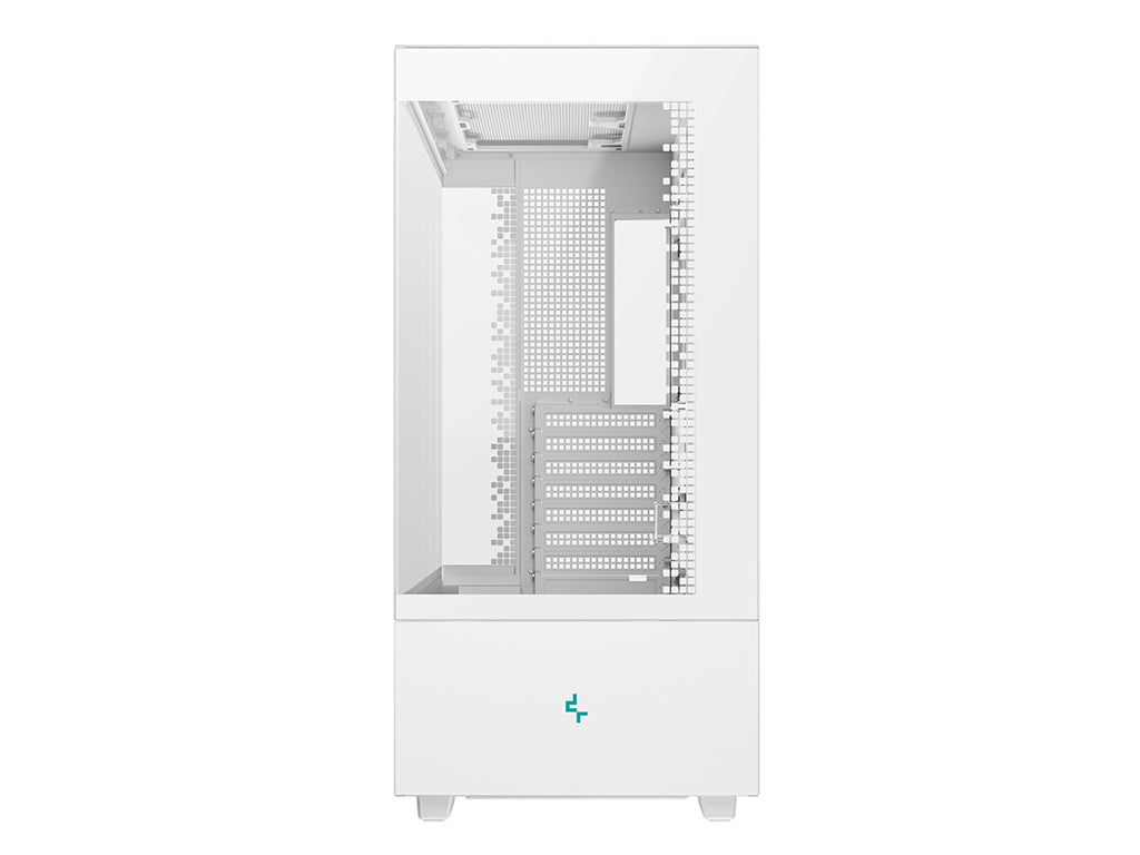 Računalniško ohišje DeepCool CH690 DIGITAL, ATX, Midi-Tower, LCD, kaljeno steklo, belo