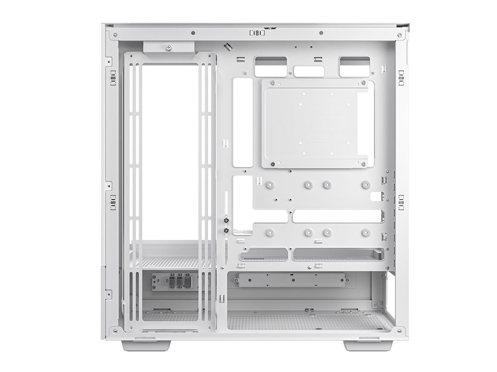 Računalniško ohišje DeepCool CH690 DIGITAL, ATX, Midi-Tower, LCD, kaljeno steklo, belo