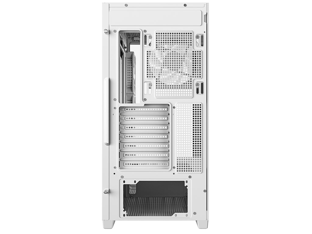 Računalniško ohišje DeepCool CG580 4F, ATX, Midi-Tower, kaljeno steklo, belo