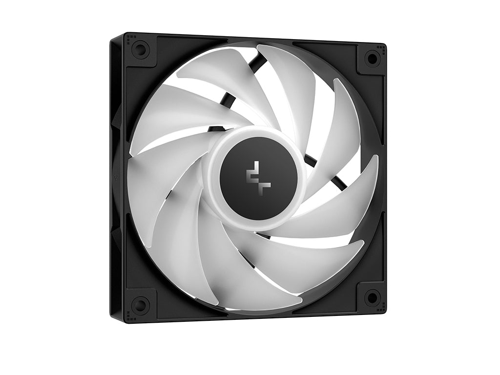 Hladilnik za procesor DeepCool AG400 BK ARGB V2, 120mm, črn