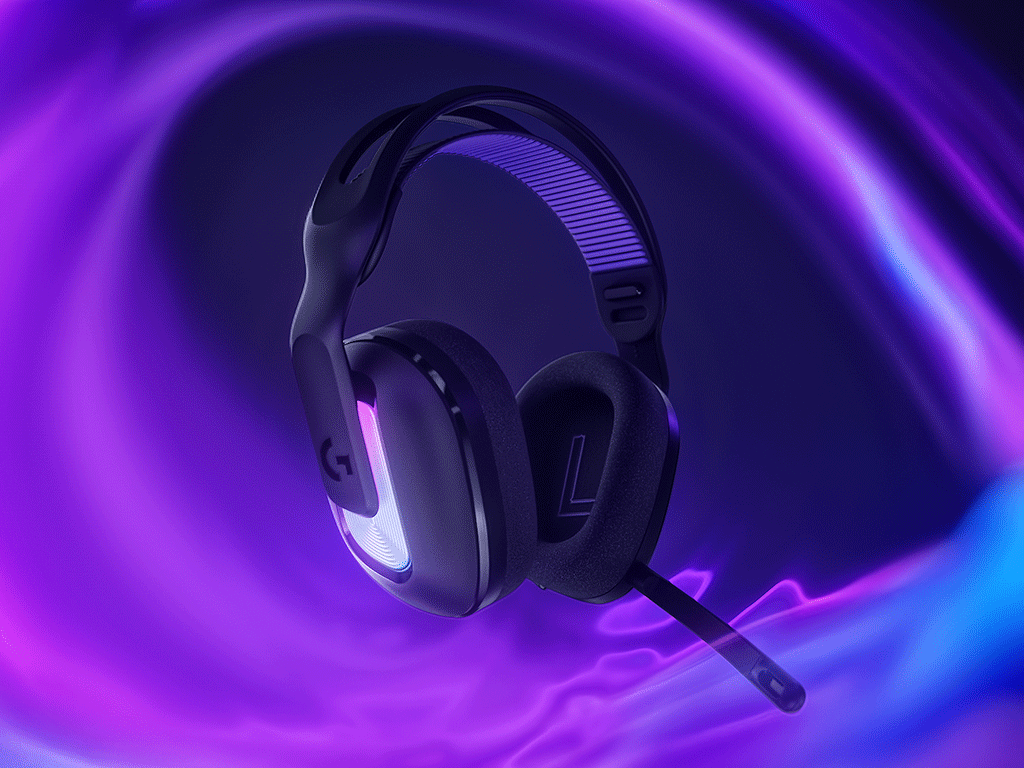 Slušalke Logitech G522 LIGHTSPEED Wireless Gaming, črne