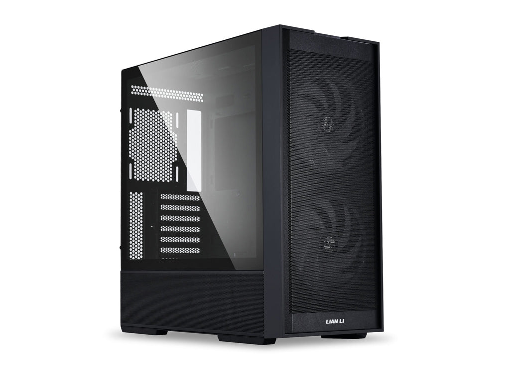 Računalniško ohišje Lian Li LANCOOL 206 Midi-Tower, ATX, ARGB, kaljeno steklo, črno