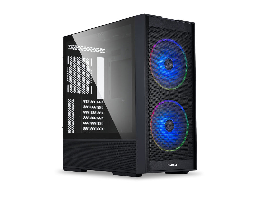 Računalniško ohišje Lian Li LANCOOL 206 Midi-Tower, ATX, ARGB, kaljeno steklo, črno