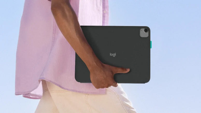 Ovitek s tipkovnico Logitech Flip Folio za iPad Pro 13 (M4) in iPad Air 13 (M2 & M3), grafit, Slo g.