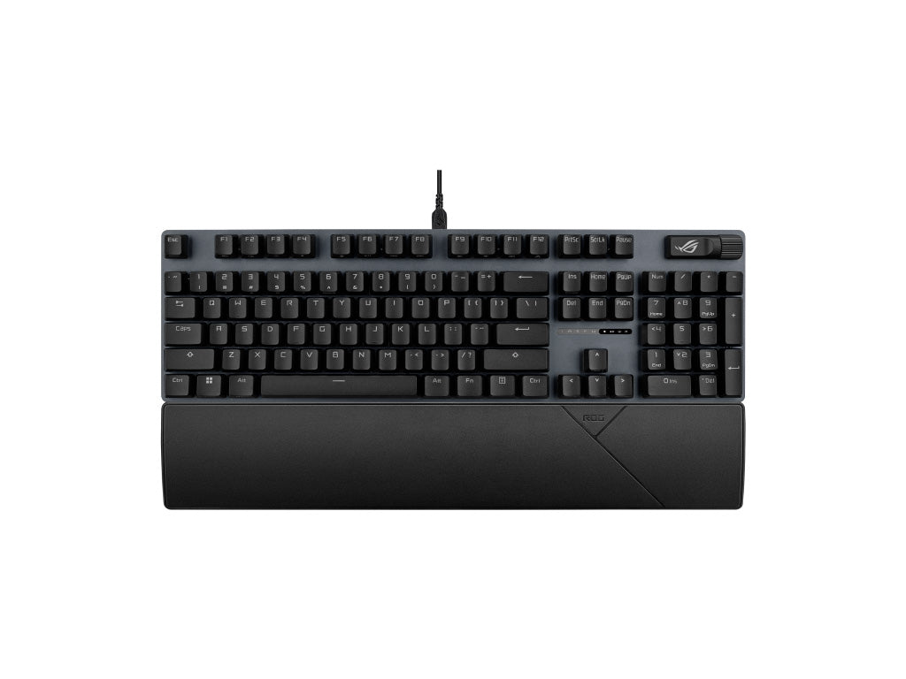 Tipkovnica ASUS ROG Strix Scope II X, ROG NX Snow V2, PBT, RGB, USB, US