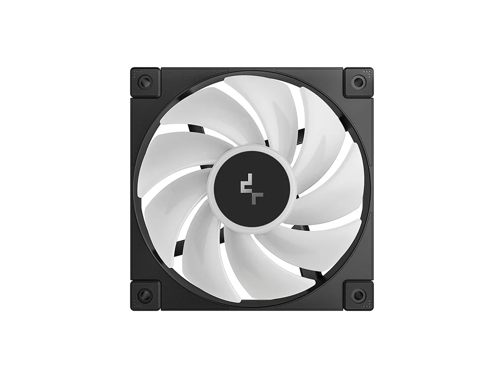 Ventilator za ohišje DeepCool FD12 (3 v 1) ARGB PWM 120mm, 3 Pack, črn