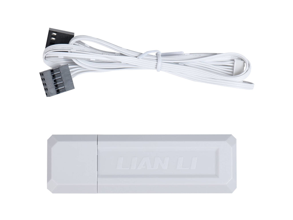 Ventilator za ohišje Lian Li UNI FAN CL Wireless 120 Reverse Blade ARGB PWM 120mm, 3 Pack+kontroler, bel