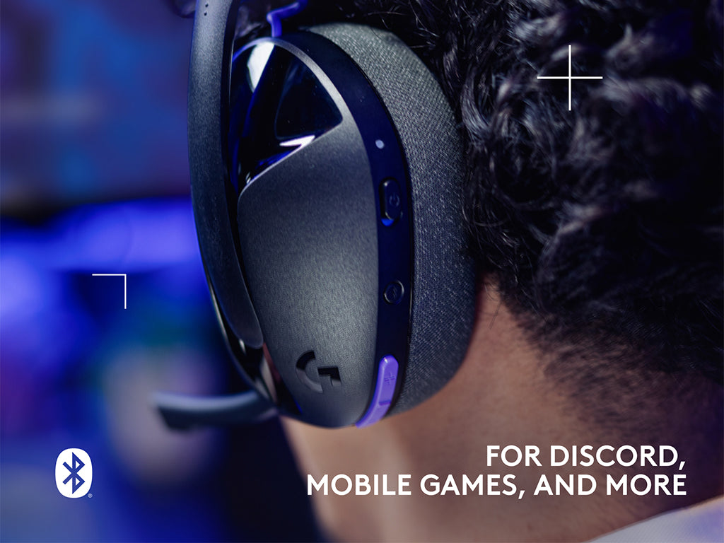 Slušalke Logitech G321, Wireless Gaming, Bluetooth, Črne