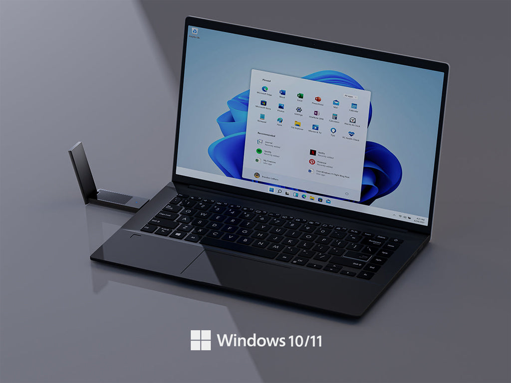 USB brezžični adapter CUDY WU5400, AX5400 Tri-Band Wi-Fi6/6E USB 3.0