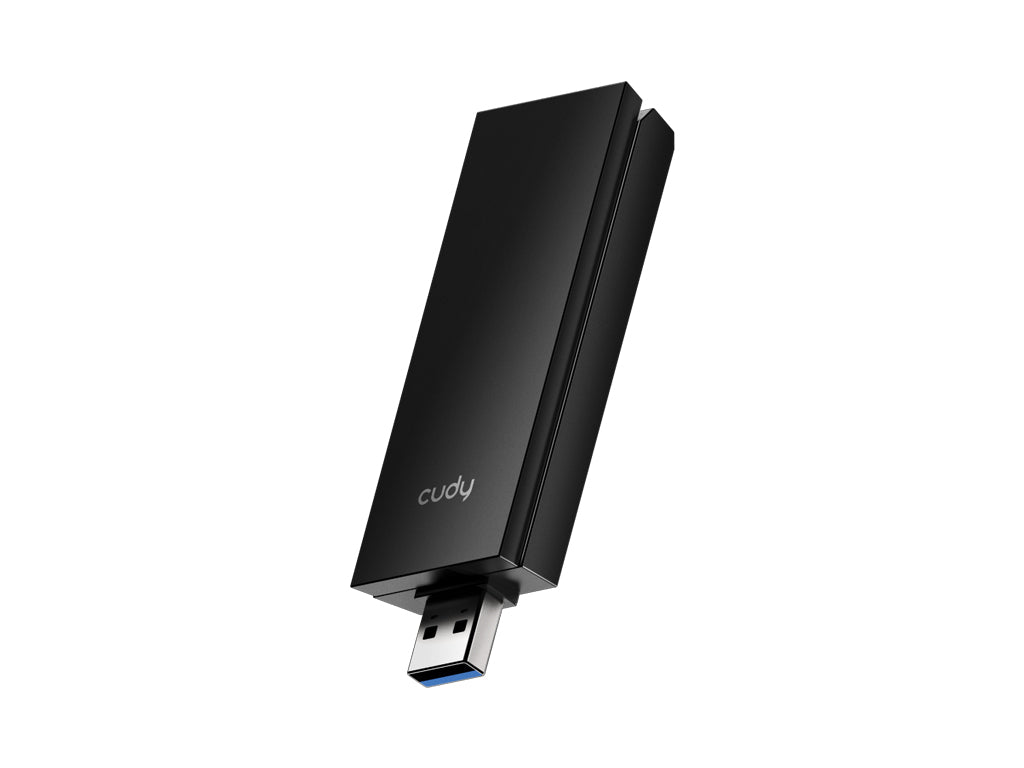 USB brezžični adapter CUDY WU5400, AX5400 Tri-Band Wi-Fi6/6E USB 3.0