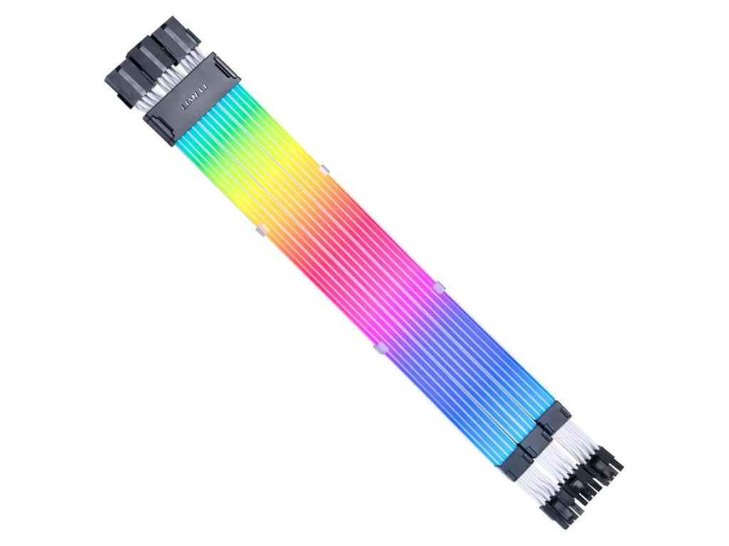Kabel Lian Li Strimer Wireless 3×8-Pin RGB, za grafično kartico, 41 cm