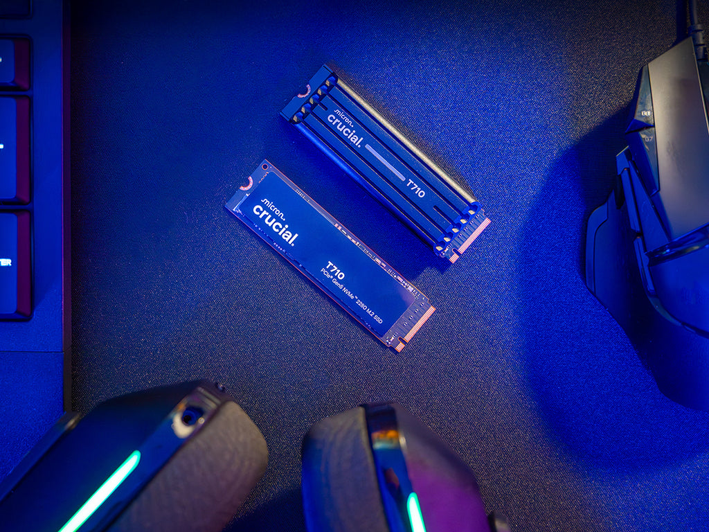 SSD 1TB M.2 80mm PCI-e 5.0 x4 NVMe, CRUCIAL T710 (CT1000T710SSD8)