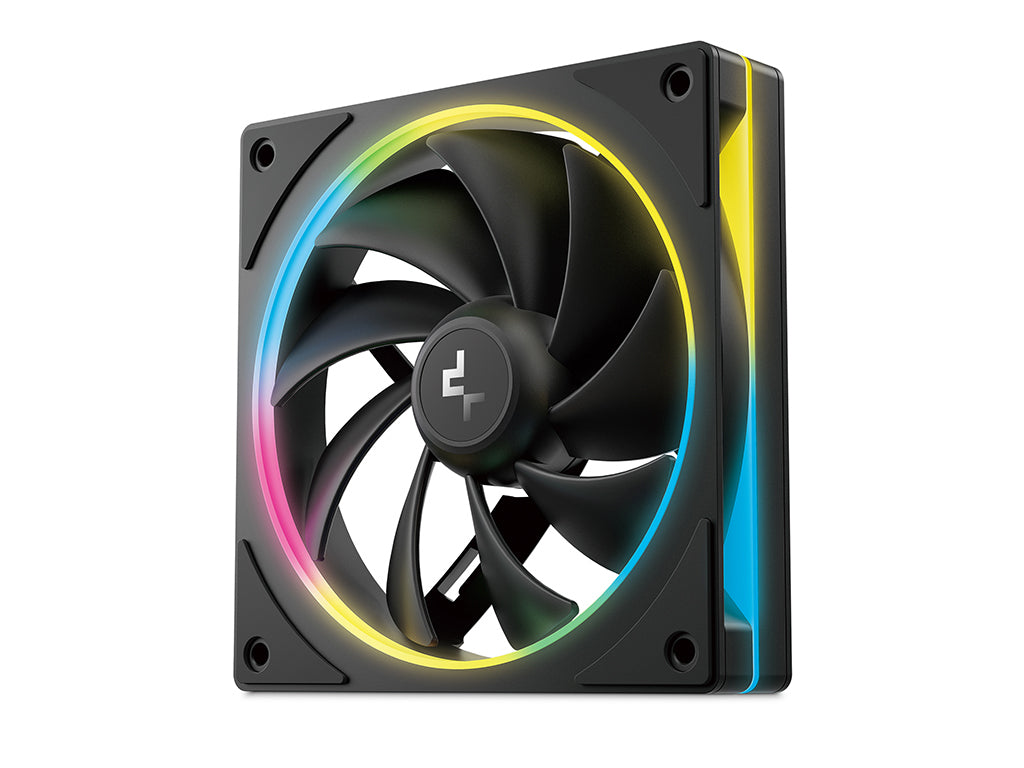 Ventilator za ohišje DeepCool FL12 SE 3-IN-1 ARGB PWM 120mm, 3 Pack, črn