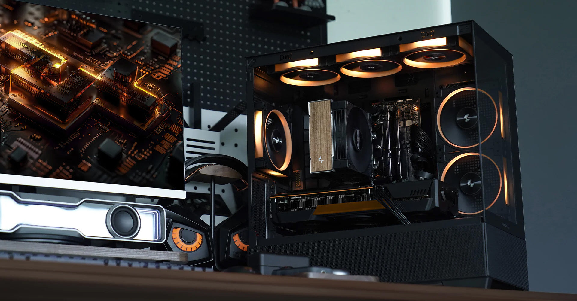 Hladilnik za procesor DeepCool AK400 G2, 120mm, črn