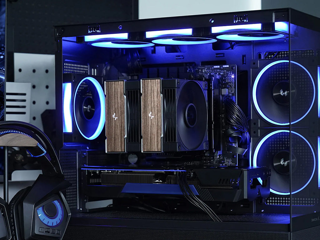 Hladilnik za procesor DeepCool AK620 G2, 2x 120mm, črn