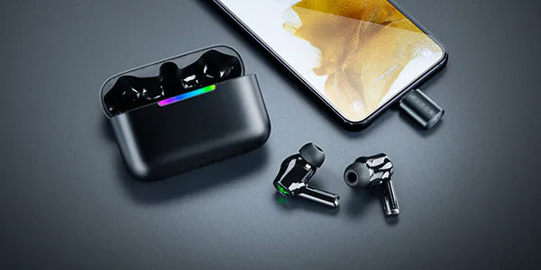 Slušalke Razer Hammerhead V3 HyperSpeed, True Wireless, USB-C, Bluetooth 6.0