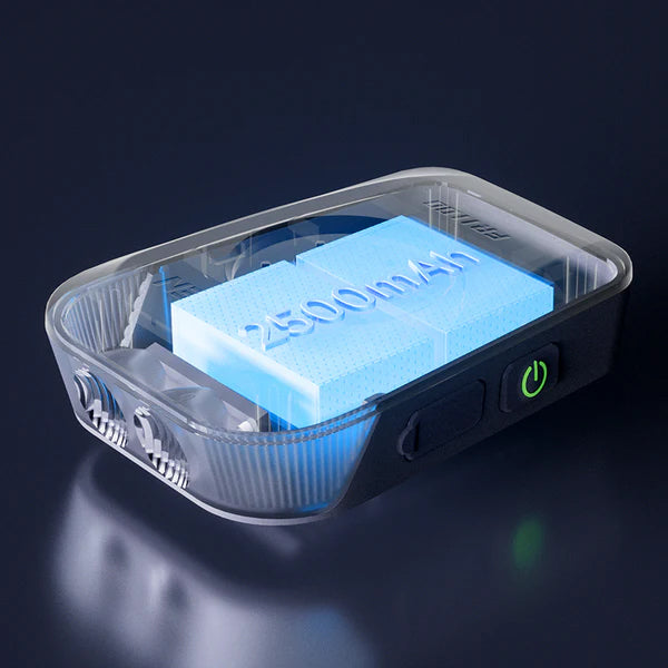 Sprednja kolesarska luč RAVEMEN FR1100, 1000 lm, 2500 mAh, Aluminij, IPX4