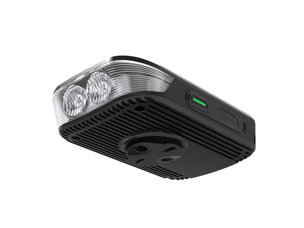 Sprednja kolesarska luč RAVEMEN FR1500, 1500 lm, 3500 mAh, Aluminij, IPX6
