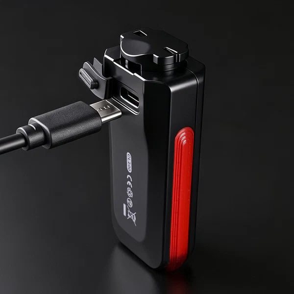 Zadnja kolesarska luč RAVEMEN CL200, 200 lm, 700 mAh, IPX6