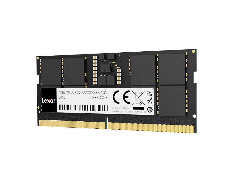 RAM SODIMM DDR5 8GB PC5-38400 4800MT/s CL40 1.1V Lexar