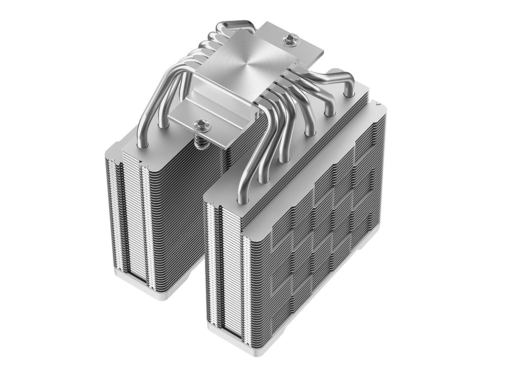 Hladilnik za procesor DeepCool AG620 G2 WH ARGB, 2x 120mm, bel