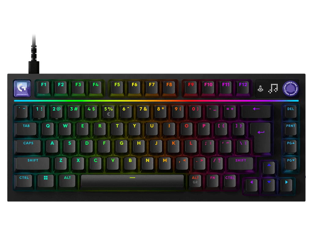Tipkovnica Logitech G316 X 75, TACTILE , SLO, črna