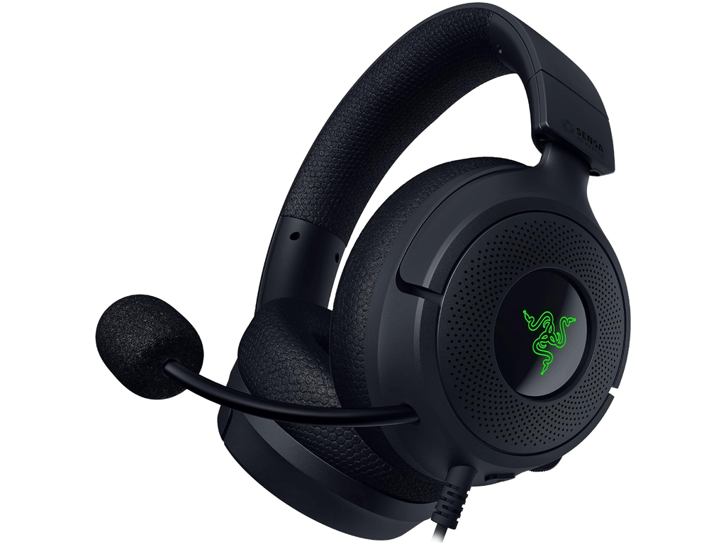 Slušalke Razer Kraken V4 X Sensa HD Haptics Edition, črna
