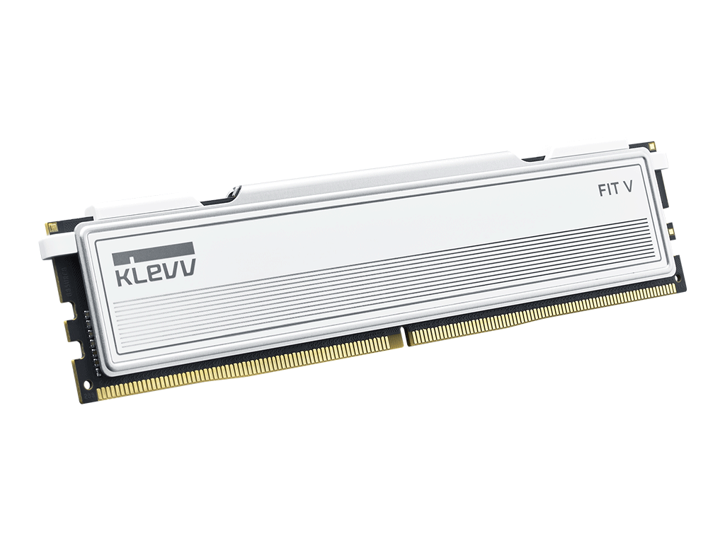 RAM DDR5 32GB Kit (2x16GB) 6000MT/s CL28 1.35V, Klevv FIT V, bel, EXPO/XMP