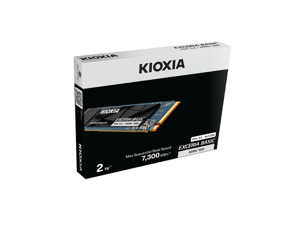 SSD 2TB M.2 80mm PCI-e 4.0 x4 NVMe, KIOXIA Exciria Basic (LSF10Z002TG8)