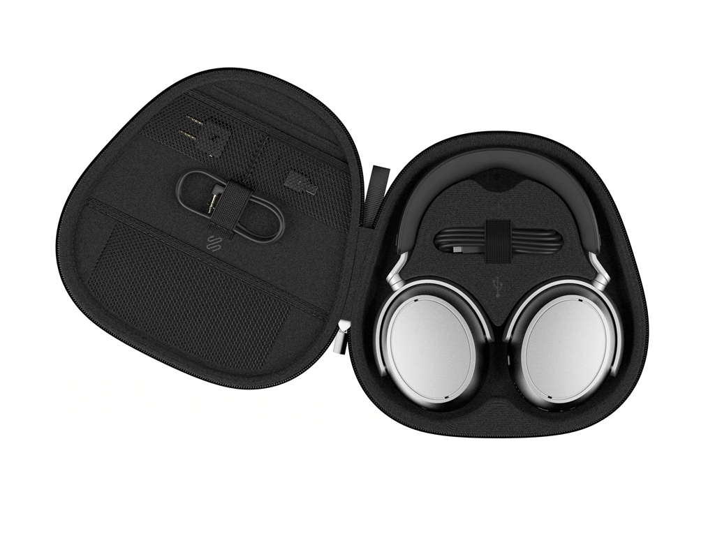 Slušalke Sennheiser HDB 630, Bluetooth, USB-C, srebrne