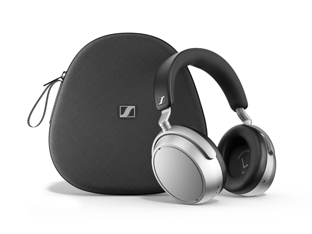 Slušalke Sennheiser HDB 630, Bluetooth, USB-C, srebrne