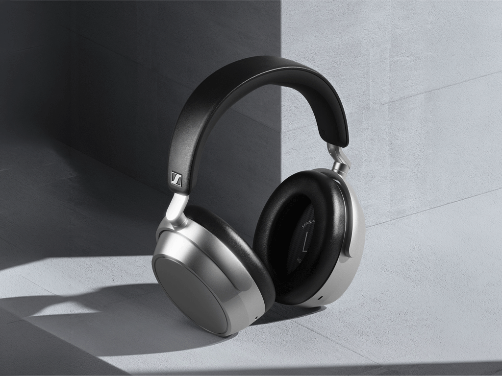 Slušalke Sennheiser HDB 630, Bluetooth, USB-C, srebrne